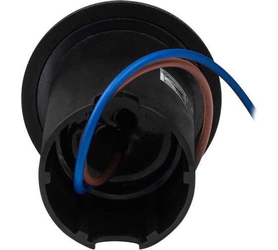 Светодиодный светильник Jazzway PGR R60/2 2w 4000K Black IP65 грунтовый встраиваемый 5024861