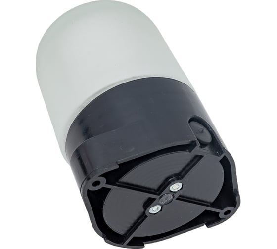 Светильник LightStandart Sauna 01 02 для бани/сауны IP65, цилиндр прямой, 60Вт 1хЕ27, цвет черный, рабочая температура до +125C (НББ 01-60-001 УХЛ1) IT8887