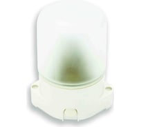 Светильник LightStandart Sauna 01 01 для бани/сауны IP65, цилиндр прямой, 60Вт 1хЕ27, цвет белый, рабочая температура до +125C (НББ 01-60-001 УХЛ1) IT8886