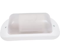Светильник LightStandart Vesta 01 01 пылевлагозащищенный IP54, основание - полипропилен, рассеиватель - поликарбонат, патрон Е27, 60вт, белый (НБП 01-60-006 УХЛ1) IT8897