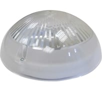 Антивандальный светильник Lightstandart Luna S 01 01 IP54, круглый c датчиком движения, керамический патрон Е27, рассеиватель из поликарбоната, 60 Вт, прозрачный (НБП 06-60-101 УХЛ1, с фото-шумовым выключателем) IT8894