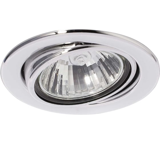 Светильник LightStandart Montana 51 1 05 штампованный, поворотный, хром, MR 16 IT8103 1