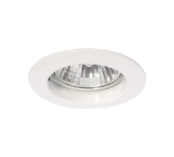 Светильник LightStandart Gamma 51 0 01 литой неповоротный белый MR 16 IT8008 1