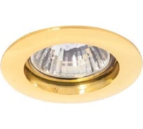 Светильник LightStandart Gamma 51 0 04 литой неповоротный золото MR 16 IT8009