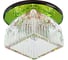 Декоративный светильник ЭРА DK48 SL/MIX лотос G9, 220V, 40W, зеркальный/мультиколор Б0003809 1