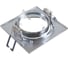 Литой квадратный поворотный светильник ЭРА KL2A CH MR16, 12V/220V, 50W 50W хром C0043661 2