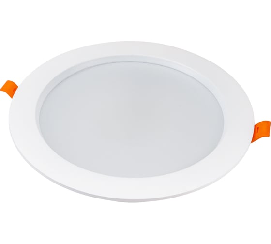 Встраиваемый светодиодный светильник Jazzway PLED DL5 18w 4000K WH IP40 (плоский рассеиватель) 5026469A