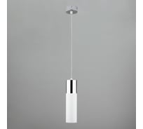 Подвесной светильник Eurosvet 50135/1 LED хром/белый 00000084444