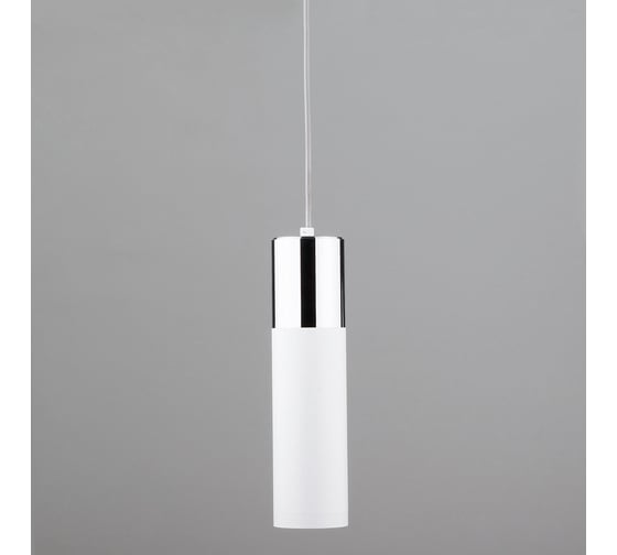 Подвесной светильник Eurosvet 50135/1 LED хром/белый 00000084444
