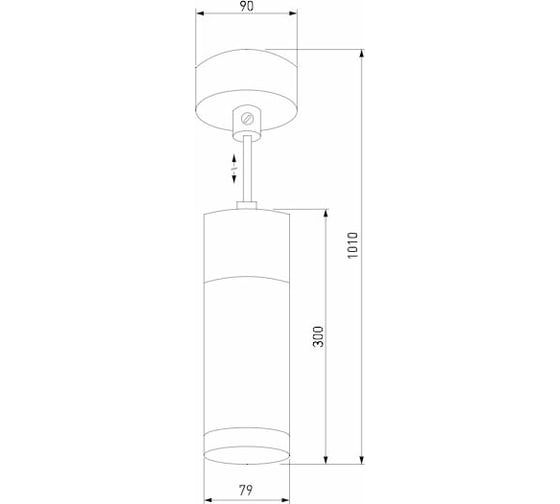 Подвесной светильник Eurosvet 50135/1 LED хром/белый 00000084444