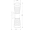 Садово-парковый светильник Elektrostandard 1502 TECHNO LED TUBE DOBLE белый a044303 2