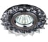 Декоративный светильник ЭРА DK44 BK/WH/CH острые кристаллы, MR16, 12V/220V, 50W C0043840 1
