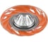 Декоративный светильник ЭРА DK4 CH/СR керамика, косичка, MR16, 12/220V, хром/коралловый Б0007080 1