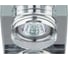 Декоративный светильник ЭРА DK28 CH/WH квадрат, толстое стекло MR16, 12V/220V, C0043775 1