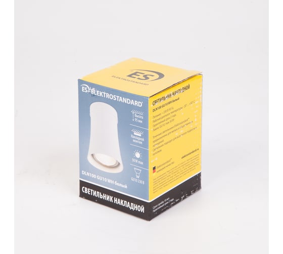 Накладной светильник Elektrostandard DLN100 GU10 WH белый a043164