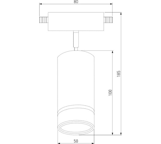 Трековый светильник Elektrostandard Glory LTB39 7W 4200K белый, однофазный a044000