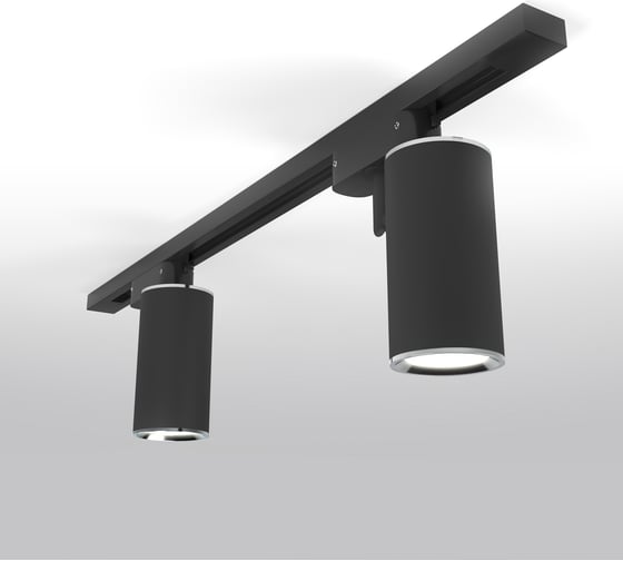 Трековый светильник Elektrostandard Rutero GU10 MRL 1002 черный, однофазный a044003