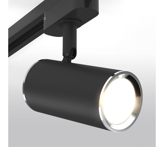 Трековый светильник Elektrostandard Rutero GU10 MRL 1002 черный, однофазный a044003
