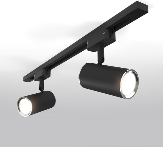 Трековый светильник Elektrostandard Rutero GU10 MRL 1002 черный, однофазный a044003