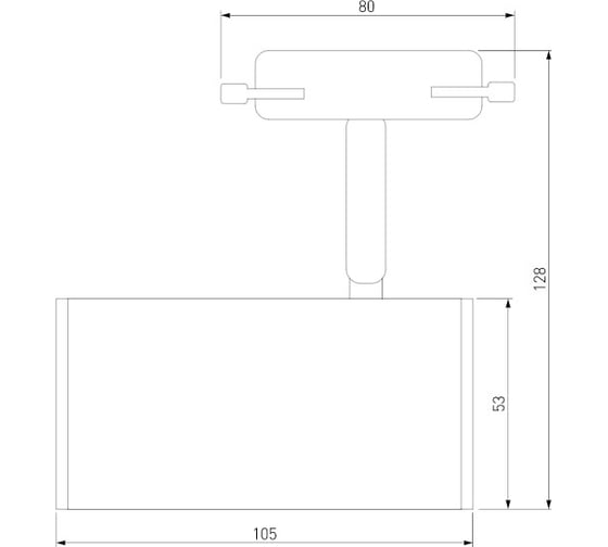 Трековый светильник Elektrostandard Rutero GU10 MRL 1002 черный, однофазный a044003