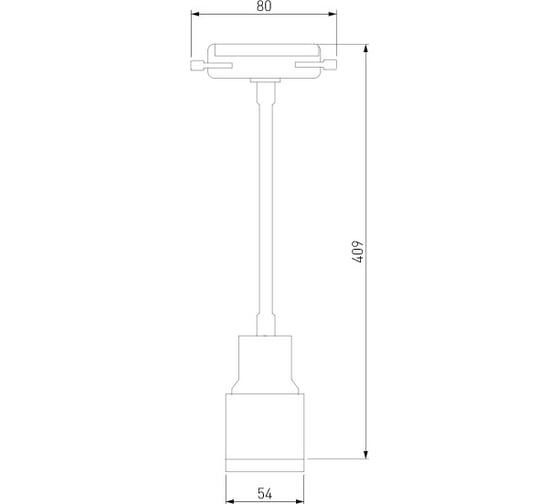 Трековый потолочный светодиодный светильник Elektrostandard Molly Flex Белый 7W 4200K a043998