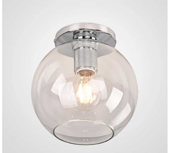 Потолочный светильник IMPERIUMLOFT RH Utilitaire Globe Shade Flushmount 123674-22 1