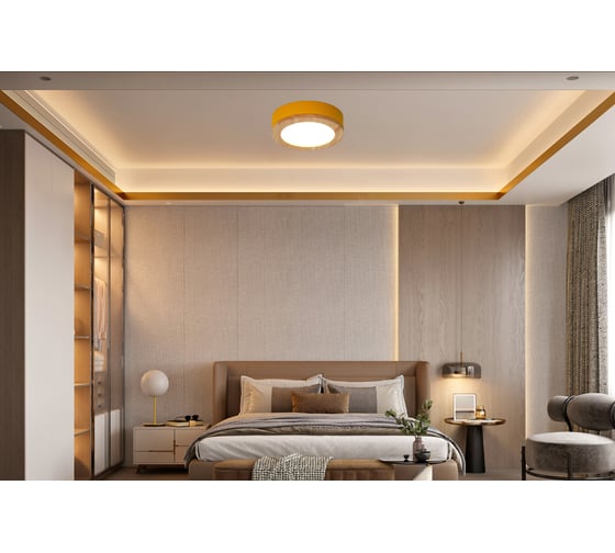 Потолочная люстра IMPERIUMLOFT WUDDA D40 Желтый 179765-26