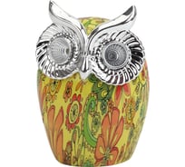 Садовый светильник на солнечной батарее ЭРА ERAFYS01-01 Филин, полистоун, 16 см Б0038494