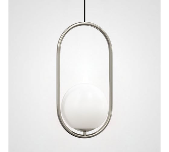 Подвесной светильник IMPERIUMLOFT Matthew McCormick hoop 40 Silver MILA Pendant 179965-22