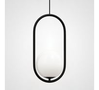 Подвесной светильник IMPERIUMLOFT Matthew McCormick hoop 40 Black MILA Pendant 179964-22