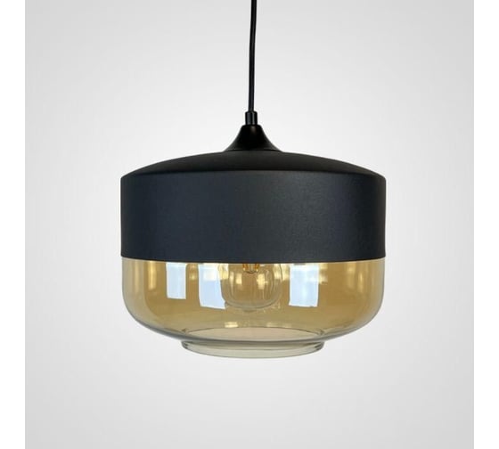 Подвесной светильник IMPERIUMLOFT NORD D D25 Black/Amber 190505-26