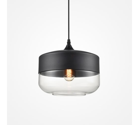 Подвесной светильник IMPERIUMLOFT NORD D D25 Black/Transparent 190506-26 1
