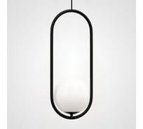 Подвесной светильник IMPERIUMLOFT Matthew McCormick hoop 50 Black MILA Pendant 179966-22