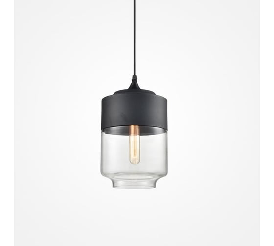 Подвесной светильник IMPERIUMLOFT NORD A D18 Black/Transparent 190489-26 1