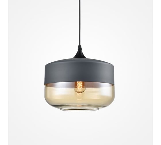 Подвесной светильник IMPERIUMLOFT NORD D D25 Gray/Amber 190503-26