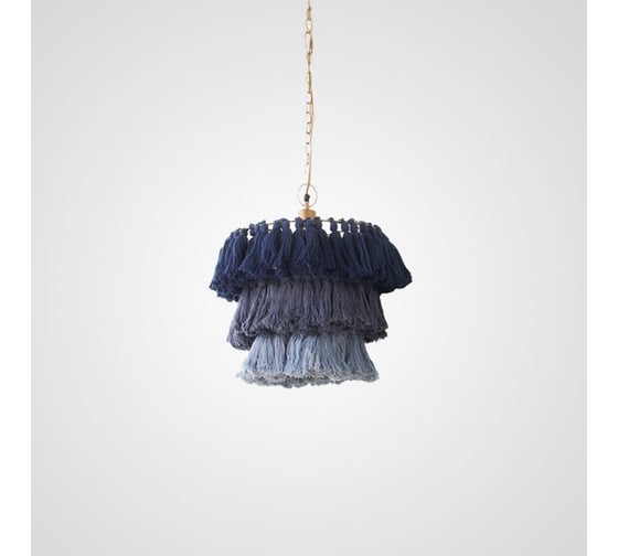 Подвесной светильник IMPERIUMLOFT TASSEL WALL Синий 178399-26 1
