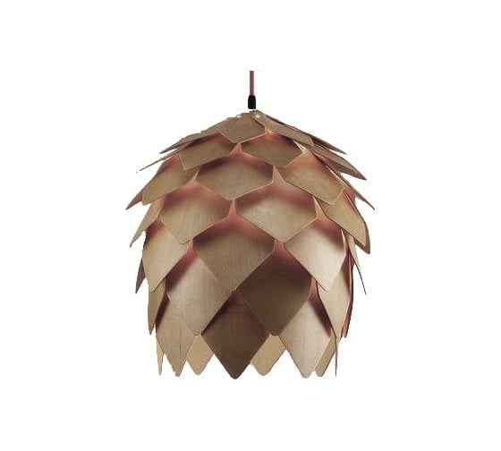 Подвесной светильник IMPERIUMLOFT Crimea Pine Cone natural wood D50 204457-22