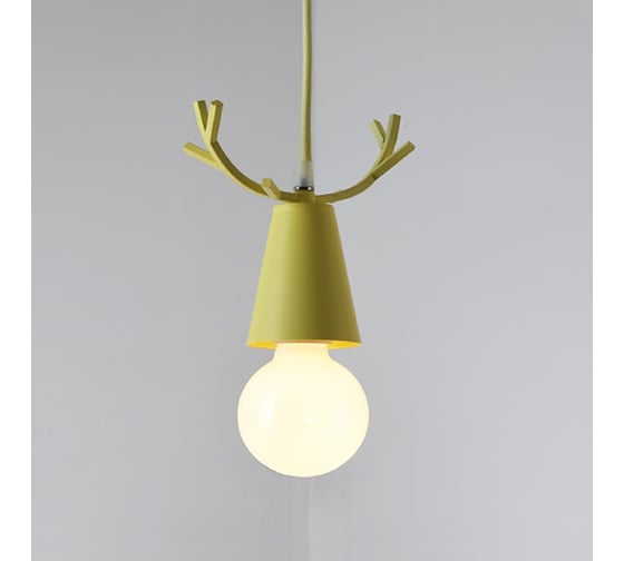 Подвесной светильник IMPERIUMLOFT DEER ONE Желтый 178110-26 1