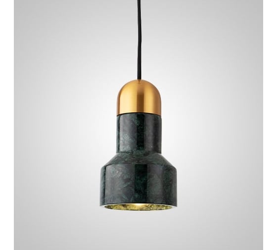 Подвесной светильник IMPERIUMLOFT JAZZ STONE green brass 189841-23 1