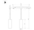 Светильник Arlight MAG-ORIENT-SPOT-HANG-R45-12W Warm3000, IP20 Металл, 1шт 035831 2