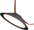 Трековый светильник ST luce черный led 1x12w 3000k 680lm d300xh71 48v, ST454.436.12 1