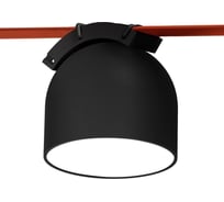 Трековый светильник ST luce черный led 1x12w 3000k 794lm d100xh107 48v, ST451.436.12.2