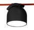 Трековый светильник ST luce черный led 1x12w 3000k 794lm d100xh107 48v, ST451.436.12.2 1