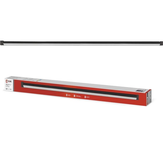 Трековый линейный светодиодный светильник IN HOME ltr-01r-tl 6040b 60вт, 4000к, 1135мм, 120гр, черный, серии top-line 4690612045672