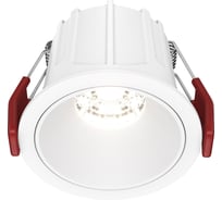Встраиваемый светильник MAYTONI alfa led led 10w алюминий и пластик белый DL043-01-10W4K-RD-W