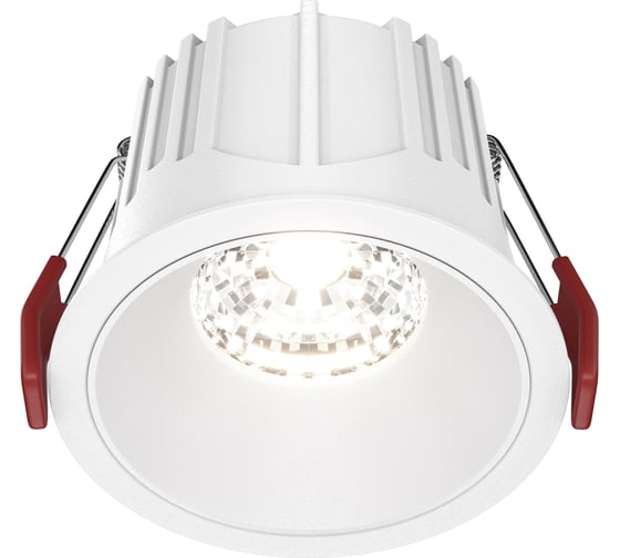 Встраиваемый светильник MAYTONI alfa led led 15w алюминий и пластик белый DL043-01-15W4K-RD-W 1