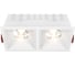 Встраиваемый светильник MAYTONI alfa led led 30w алюминий и пластик белый DL043-02-15W3K-D-SQ-W 1
