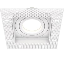 Встраиваемый светильник MAYTONI atom 1хgu10x50w алюминий белый DL003-01-W