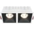 Встраиваемый светильник MAYTONI alfa led led 30w алюминий и пластик бело-черный DL043-02-15W3K-SQ-WB 4