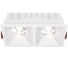 Встраиваемый светильник MAYTONI alfa led led 30w алюминий и пластик белый DL043-02-15W4K-SQ-W 1